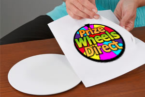 Stickers for 12-24 Slot Adaptable 31" Table Top Prize Wheel