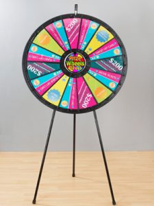 Big Floor Stand Prize Wheels