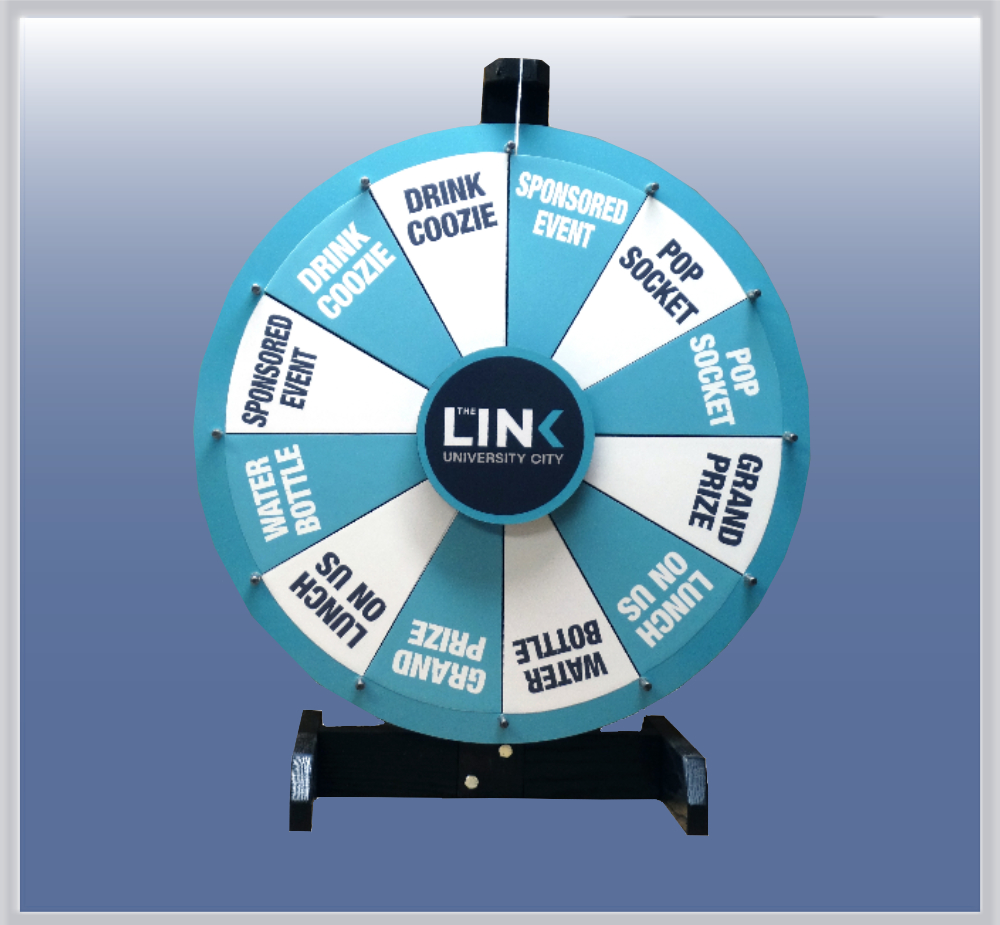 examples marketing game wheel spin and win