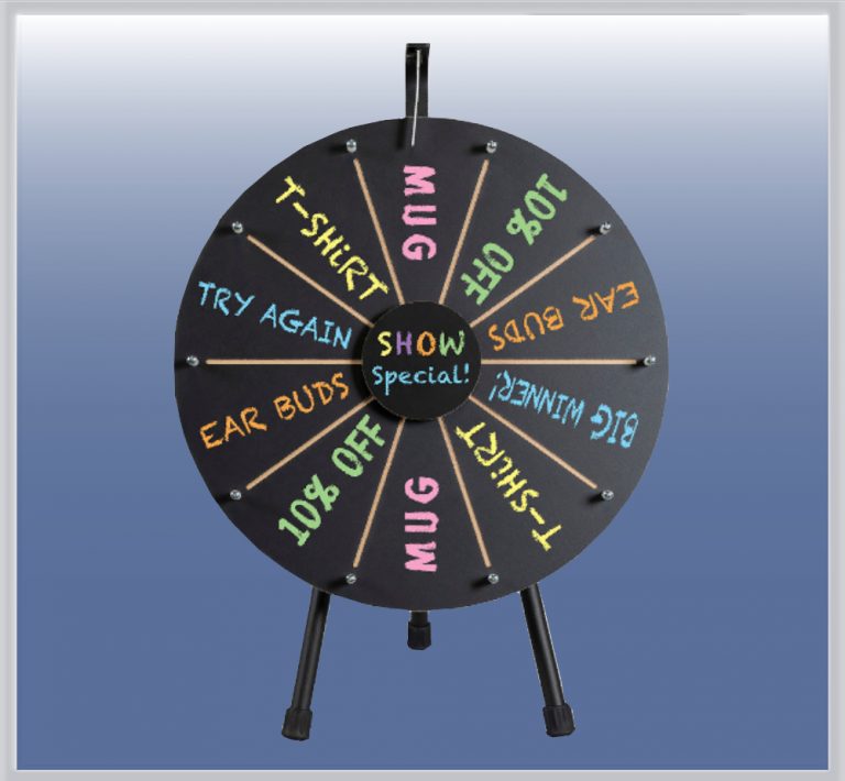 Custom Prize Wheels Trade Show Spinning Custom Prize Wheel Game For Giveaways